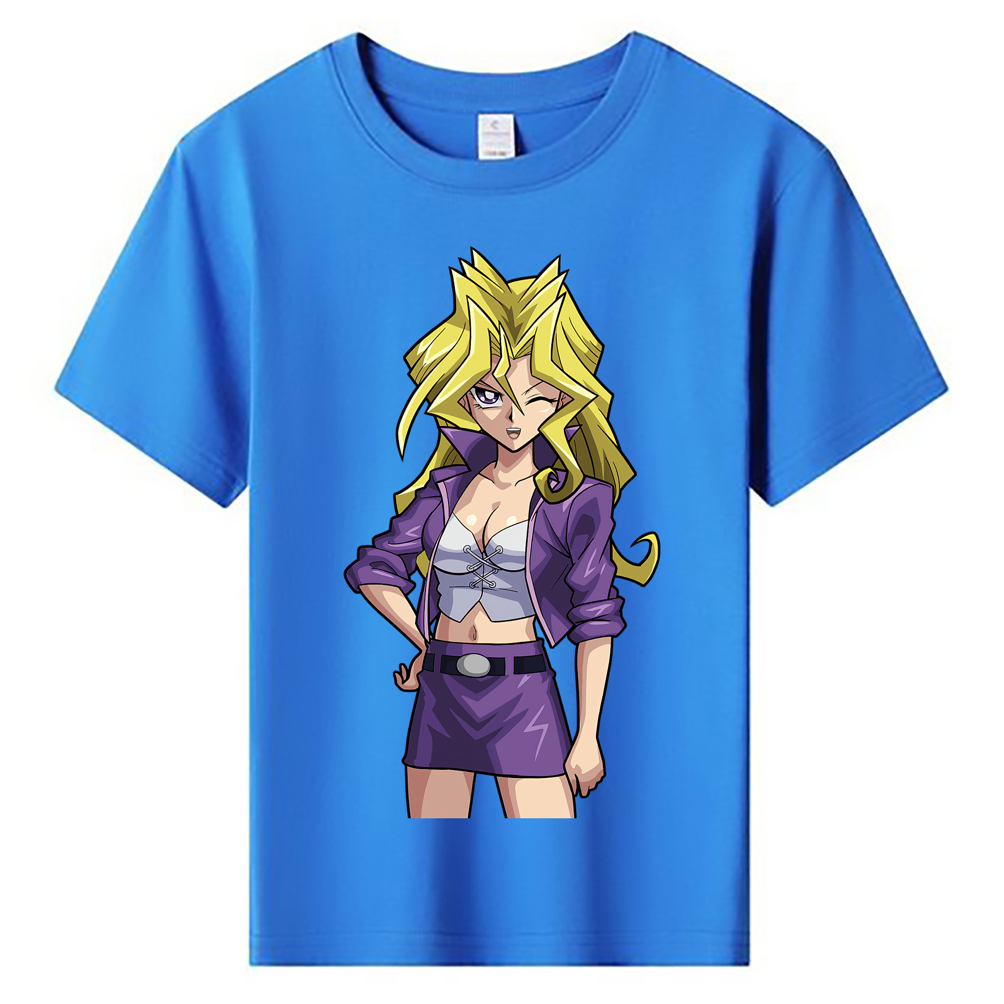 （画像用） 遊☆戯☆王 Yu-Gi-Oh! 綿100％キッズTシャツ（フロントプリント）